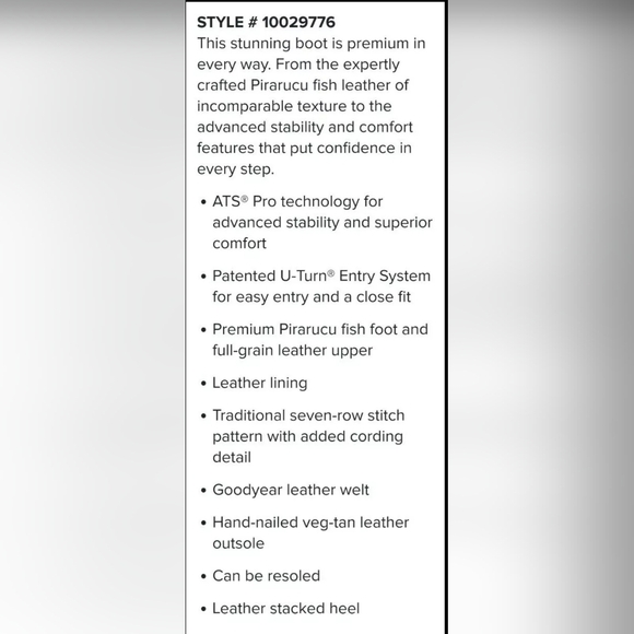 Ariat Exotic Women's Western Boots 9.5B Unique!! - Picture 9 of 9